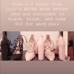 BLACK PAIR RESERVED FOR SHELBY